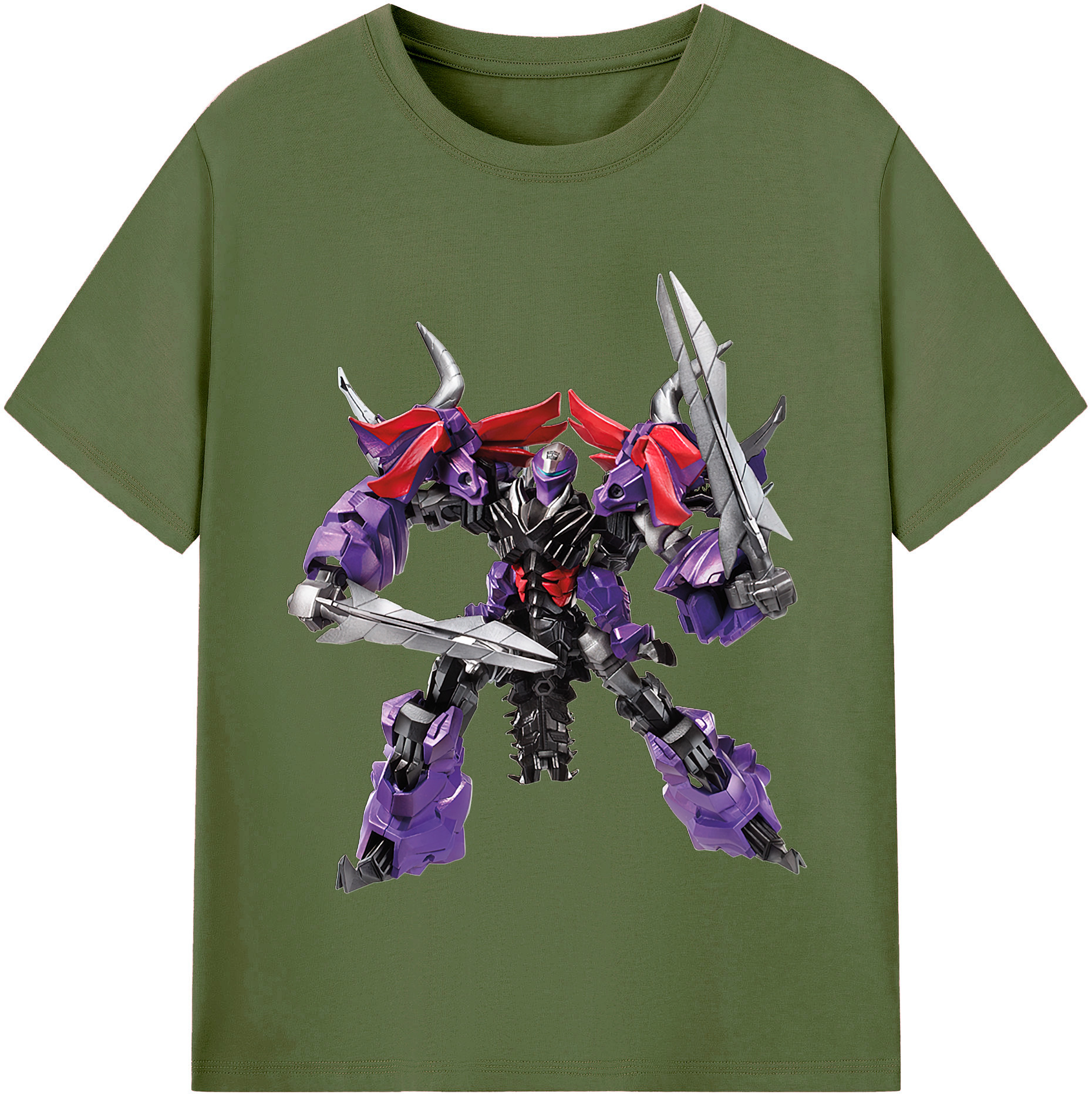 （画像用）  綿100％半袖Tシャツ（フロントプリント）
